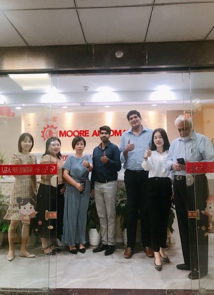 MOORE AUTOMATION LIMITED 製造者の生産ライン